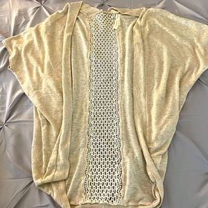 Painted Threads Short Sleeved Cardigan